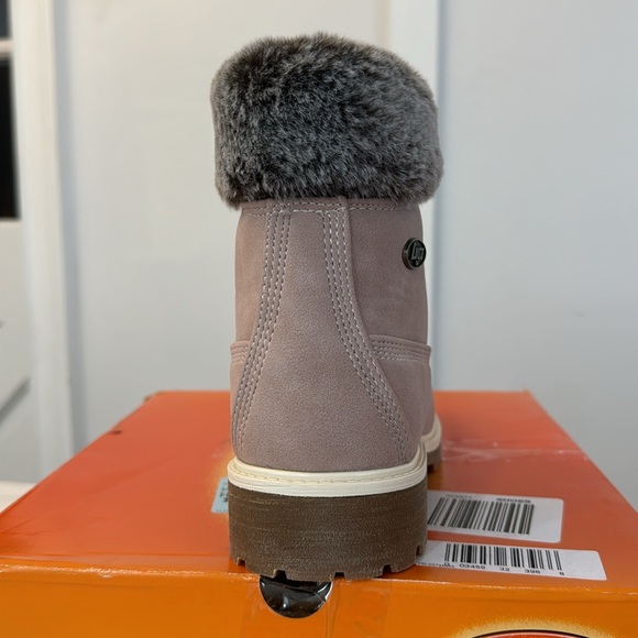 Lugz Convoy Fur boots, color pink, size 7 M - Picture 6 of 7